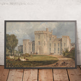 Vue de Hampton Court, Hertfordshire, depuis le nord-ouest par Turner, 1806 