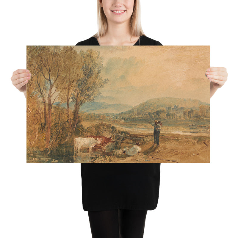 Château de Lulworth, Dorset par Turner, 1820 