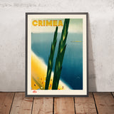 Póster de viaje de Crimea 