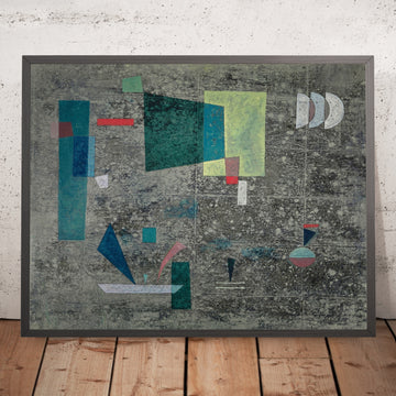 A framed image of 