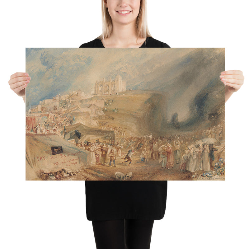 Der St. Katharinenhügel, Guildford, Surrey von Turner, 1830 