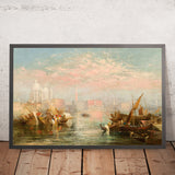 Paesaggio marino di Venezia di Turner, 1800 