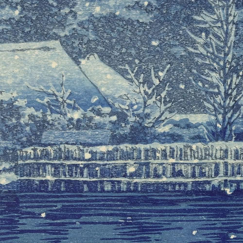 Ushibori de Hasui Kawase, 1930