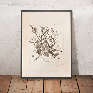 A framed image of 