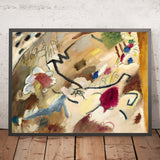 Improvisation mit Pferden (Studie für Improvisation 20) by Wassily Kandinsky, 1911