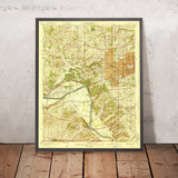 Old Map of Kirkwood, Missouri by USGS, 1940 – Valley Park, River Des Peres & Gravois Creek