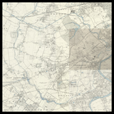 Personalised Old Map of Hounslow