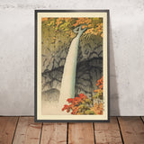 Kegon Waterfall in Nikko by Hasui Kawase 1935