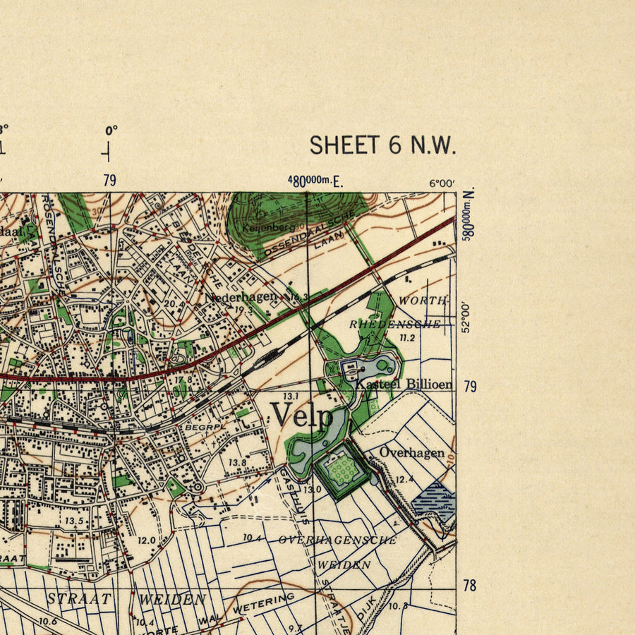 Ancienne carte de l&