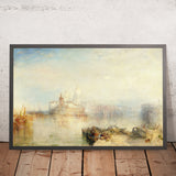 Die Dogana und Santa Maria della Salute von Turner, 1843 