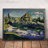 Akhtyrka. Park Pond by Wassily Kandinsky, 1917