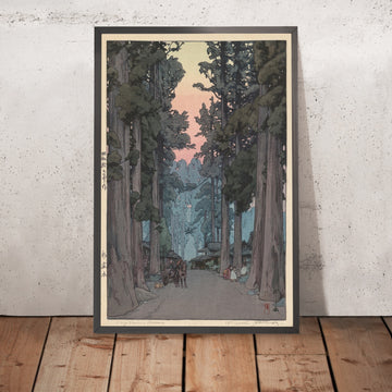 A framed image of 