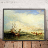 Line Fishing, Off Hastings by Turner, 1835