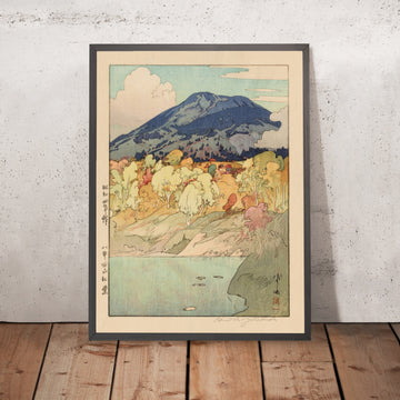 A framed image of 