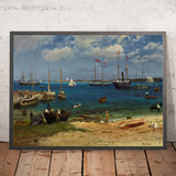 Nassau Harbor by Albert Bierstadt, 1877