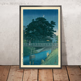 Ponte Takinogawa di Hasui Kawase, 1935 