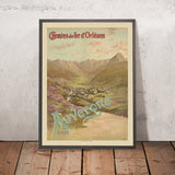 Le Mont-Dore Reiseplakat: Chemins de Fer d’Orléans von Frederic Hugo d’Alési, 1898 