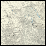Personalised Old Map of Hampstead