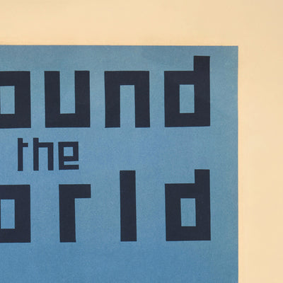 Around the World Travel Poster by George Hemming, 1932