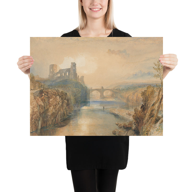 Le château de Barnard par Turner, 1825 