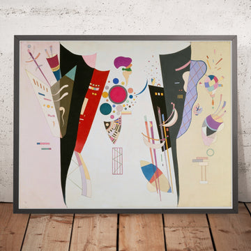 A framed image of 
