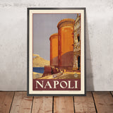Naples Travel Poster: Napoli by Novissima, 1920