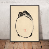 Enttäuschter Frosch von Ike no Taiga, 1775 