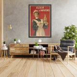 Elixir d’Anvers Vintage Advertising Poster by Gérard Portielje, 1908