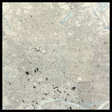 Mappa antica personalizzata di Islington 