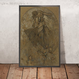 Ascension by Alphonse Mucha, 1860