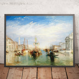 Venice, from the Porch of Madonna della Salute by Turner, 1835