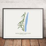 Royal Jersey Golf Club: Modern Golf Course Map