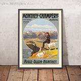 Champéry Travel Poster by Anton Reckziegel, 1909