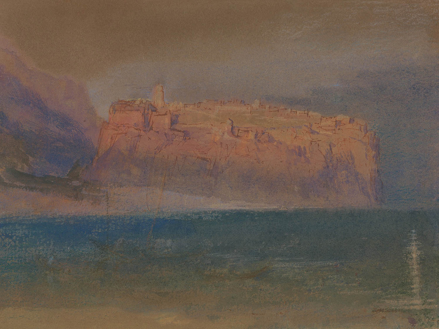 Corsica by Turner, 1830