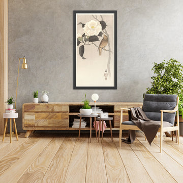 A framed image of 