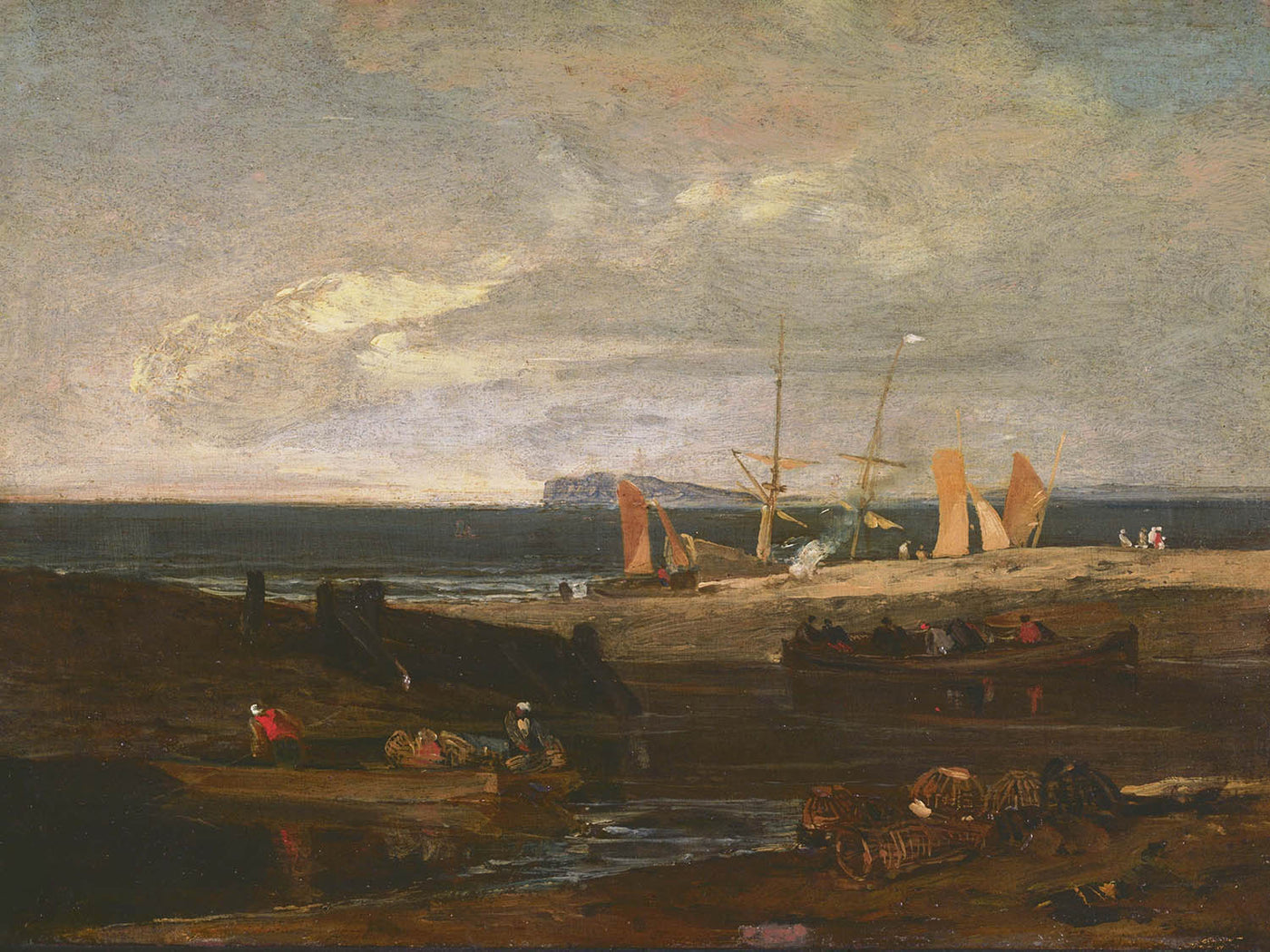 A Scene on the English Coast by Turner, 1798