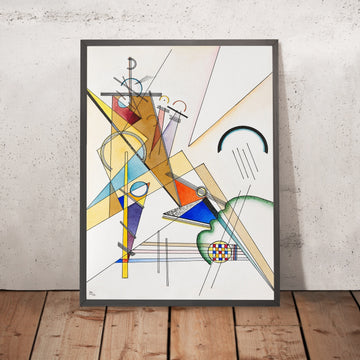A framed image of 