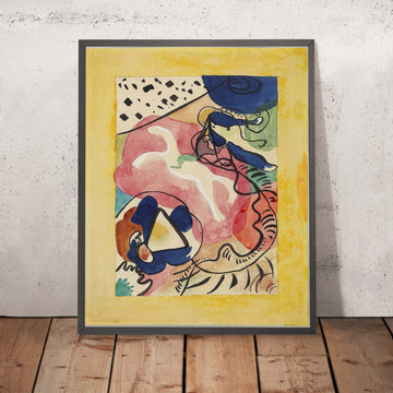 A framed image of 