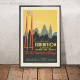 Chicago Poster: 44th Annual Exhibition by Artists of Chicago and Vicinity by John Buczak, 1940