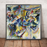 Improvisation Klamm by Wassily Kandinsky, 1914