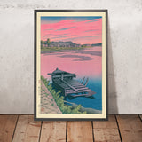 Tsuchizaki, Akita by Hasui Kawase, 1935