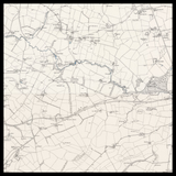 Personalisierte alte Karte von East Kilbride 