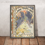 L’Illustration Christmas Poster by Alphonse Mucha, 1896