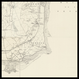 Mapa antiguo personalizado de Barry 