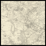 Personalised Old Map of Tipton