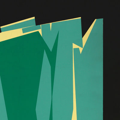 Alaska Travel Poster: Alaska via Canadian Pacific, Taku Glacier by Canadian Pacific