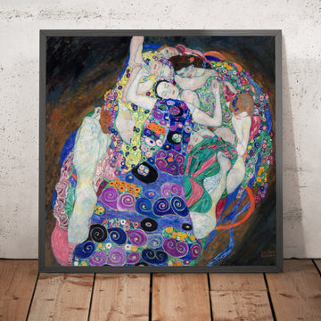 A framed image of 