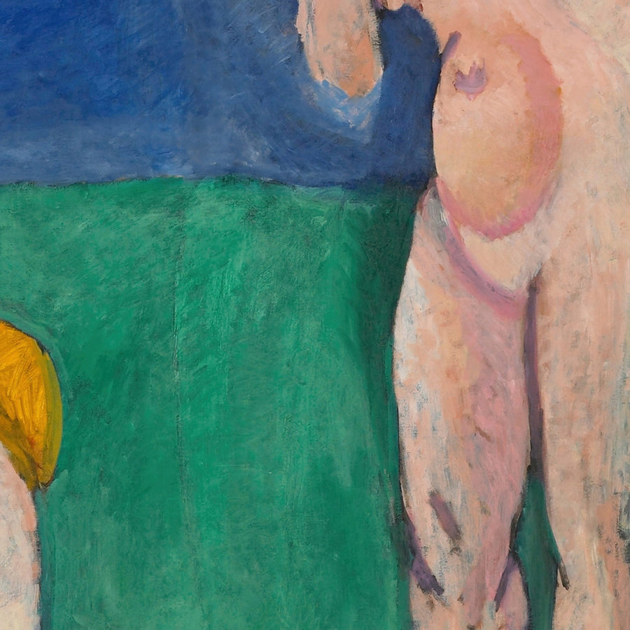 Badegäste mit einer Schildkröte (Bathers with a Turtle) von Henri Matisse, 1907 
