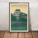 Castillo de Nagoya por Hasui Kawase, 1935 