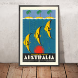 Great Barrier Reef Travel Poster: Australia – Great Barrier Reef, Queensland by Gert Sellheim